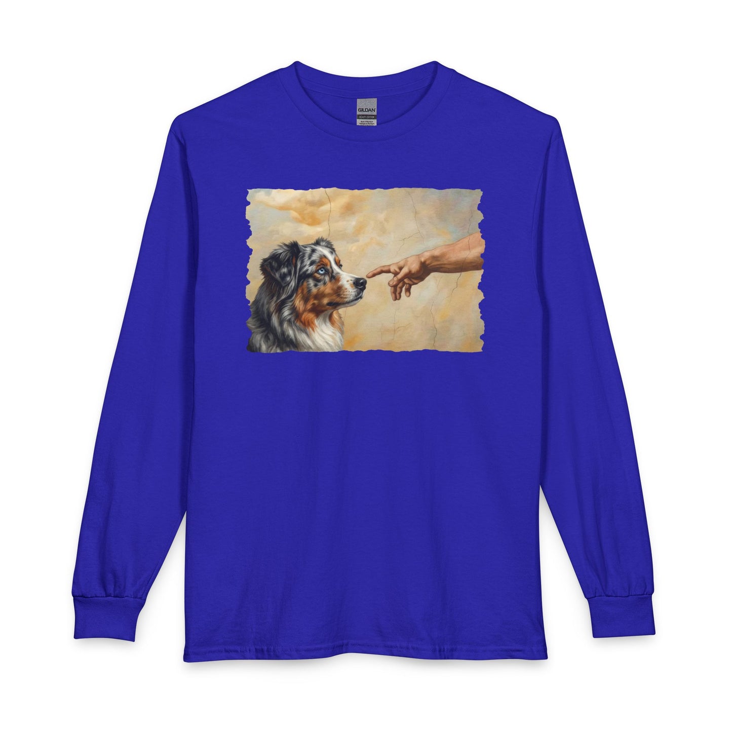 God Creates Australian Shepherd Long Sleeve