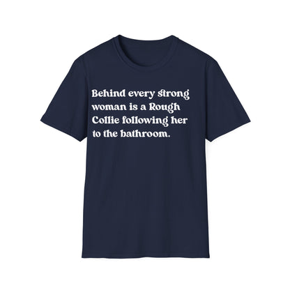 Rough Collie Strong Woman