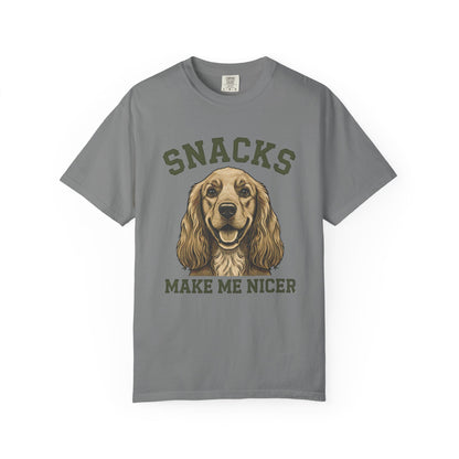 Cocker Spaniel Snacks Premium Tee