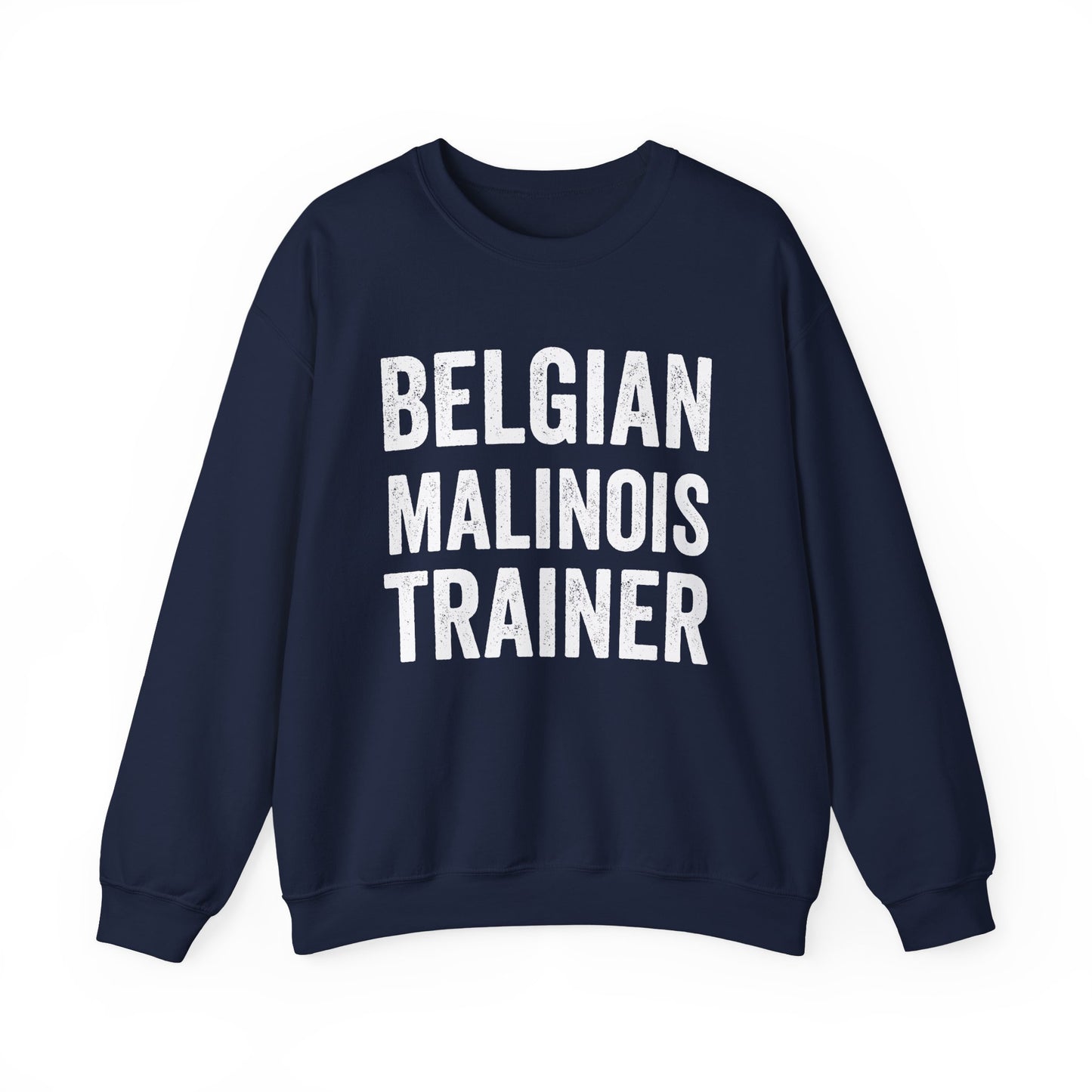 Belgian Malinois Trainer Crewneck Sweatshirt