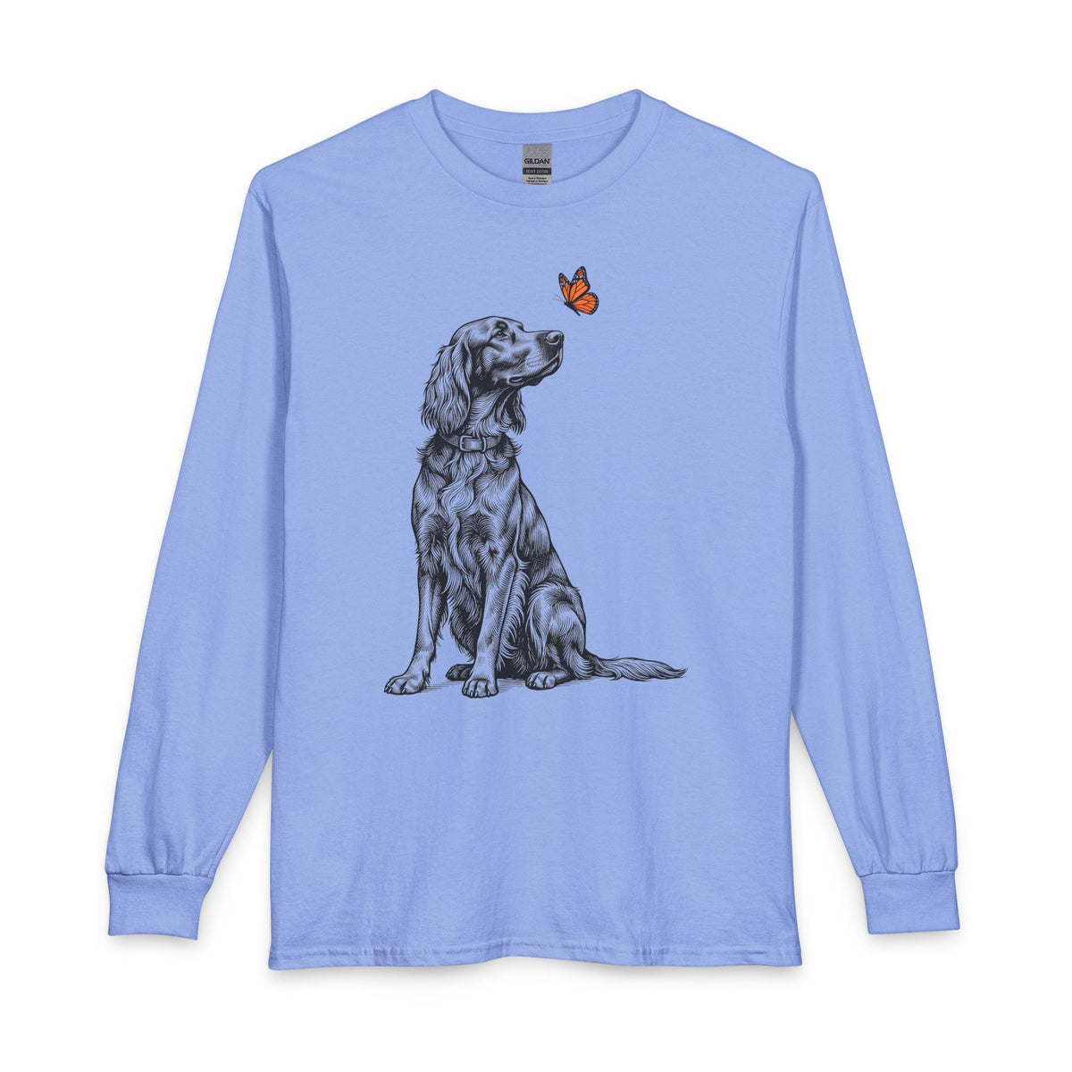 Irish Setter Butterfly Long Sleeve