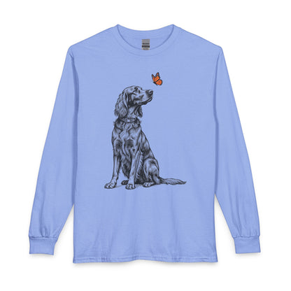 Irish Setter Butterfly Long Sleeve