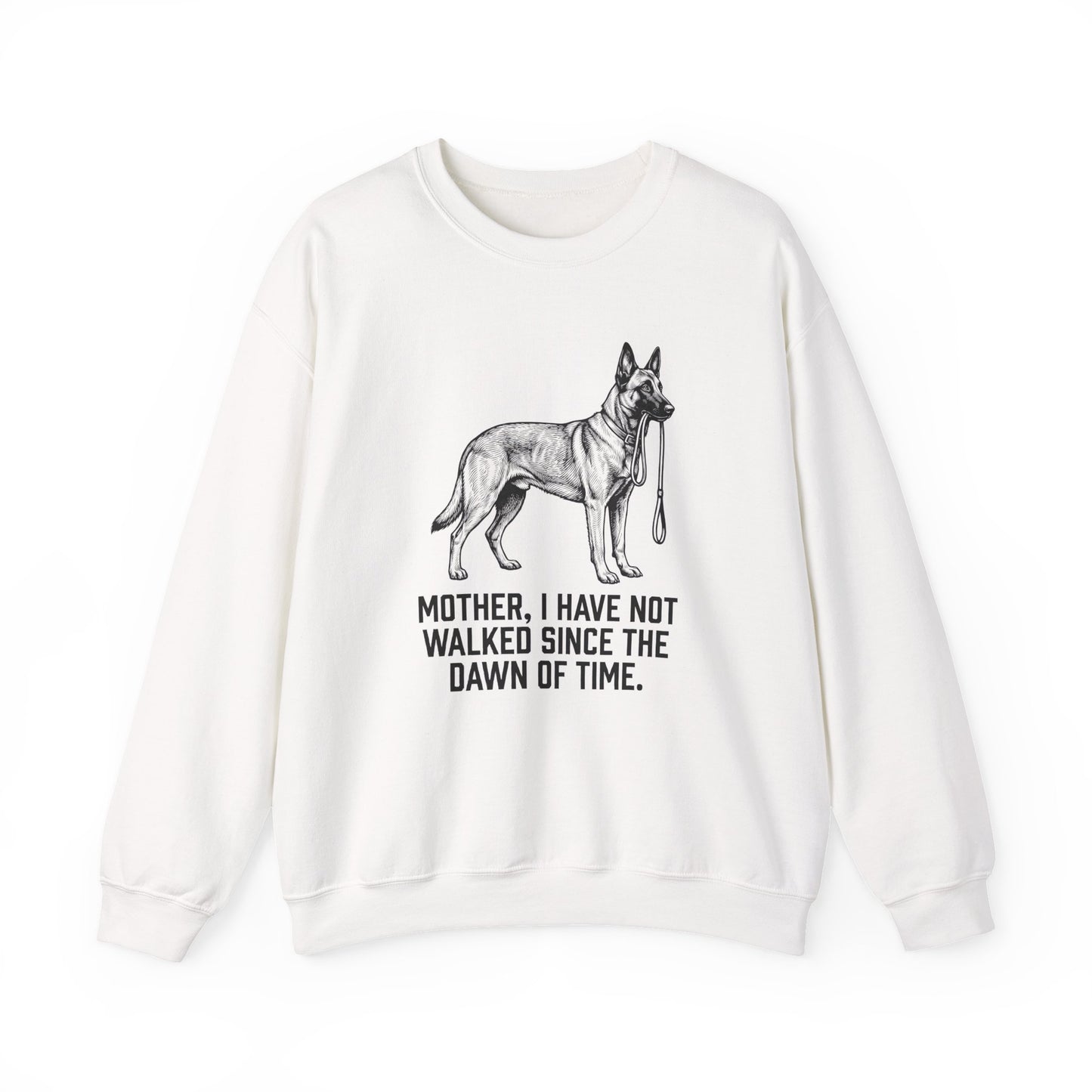 Belgian Malinois Walking Crewneck Sweatshirt
