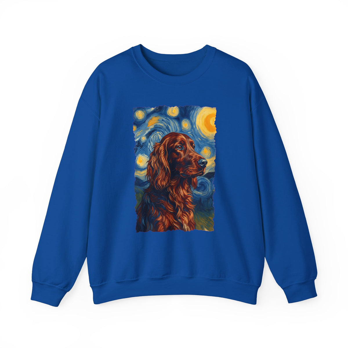 Irish Setter Van Gogh Crewneck Sweatshirt