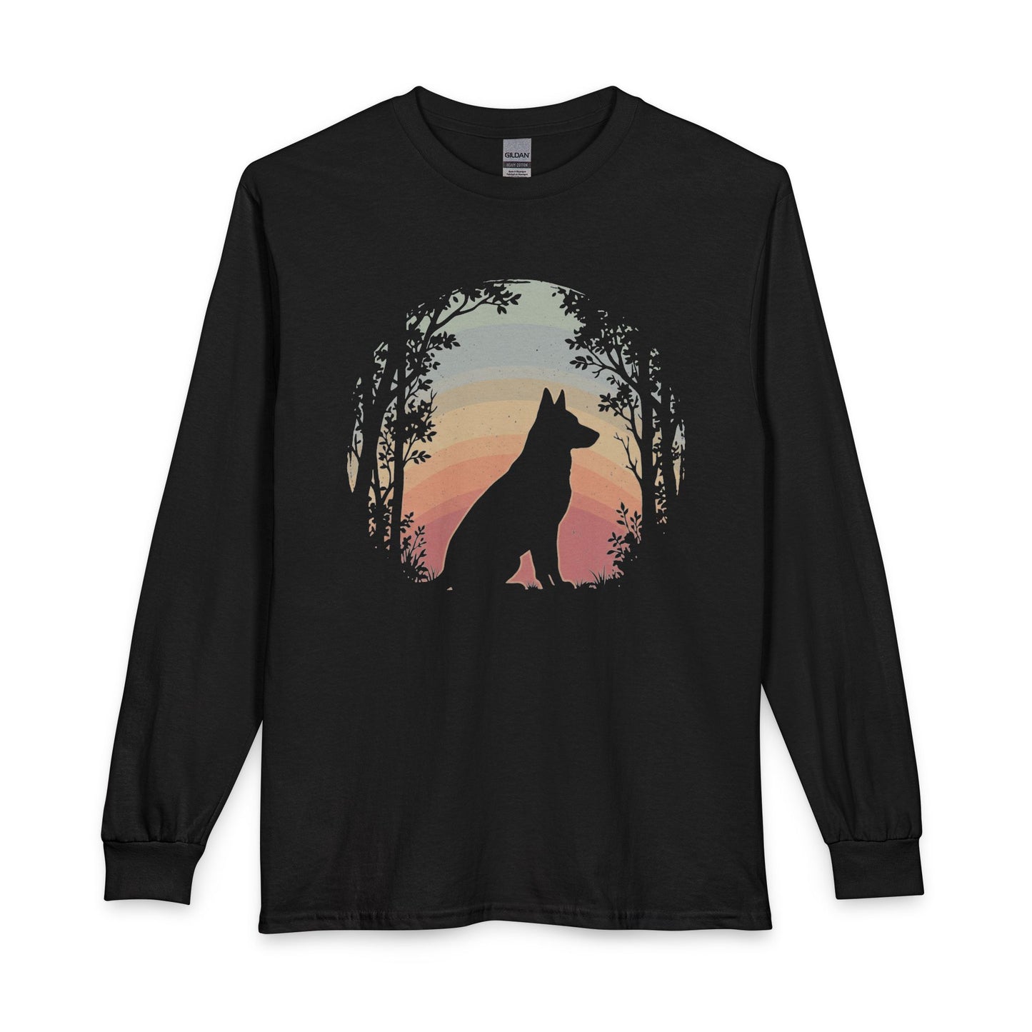 German Shepherd Nature Long Sleeve