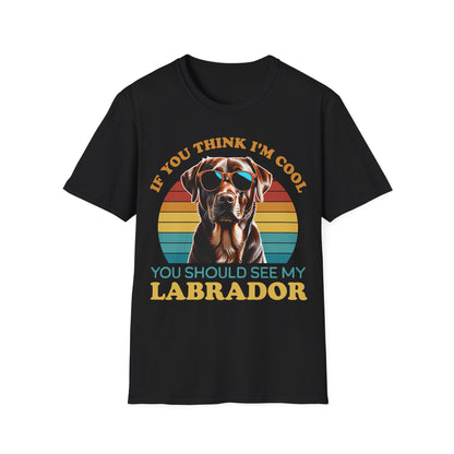 Cool Brown Labrador Tee