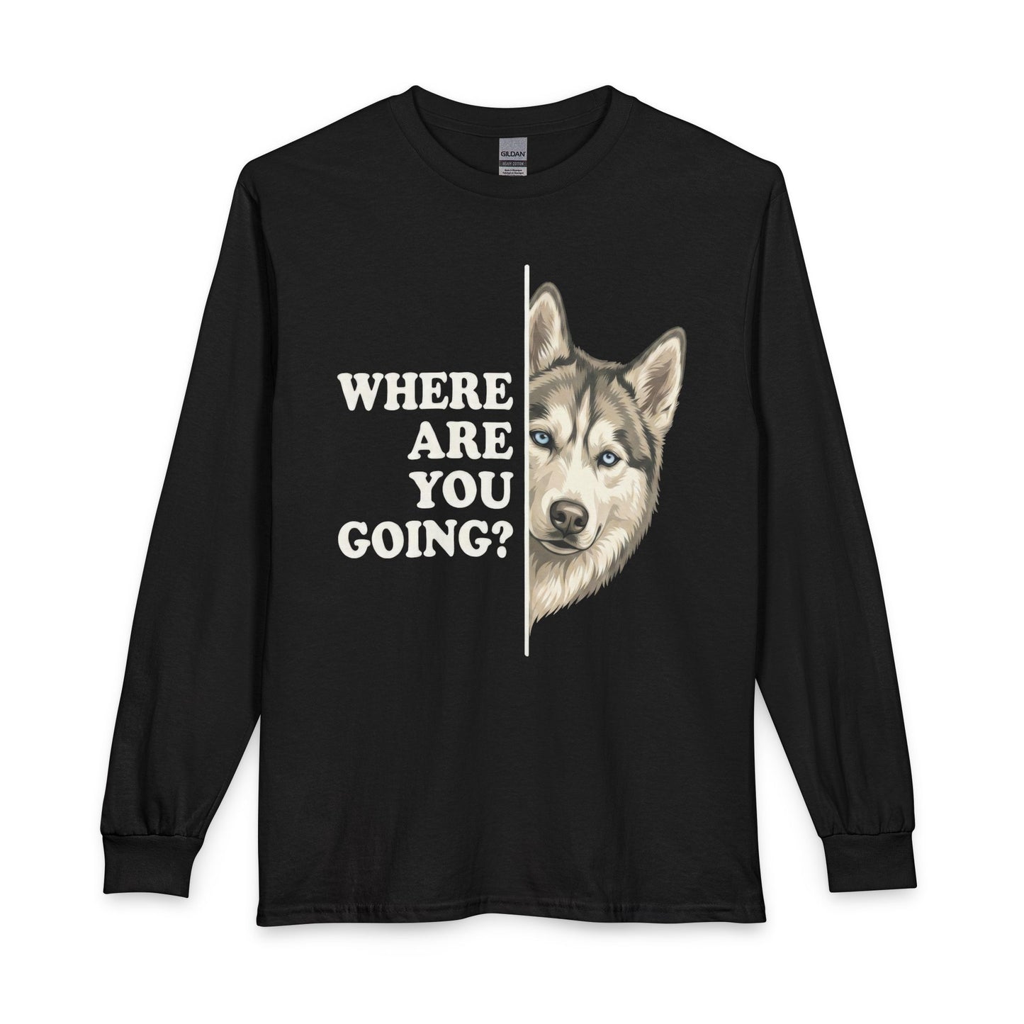 Siberian Husky Alert Long Sleeve