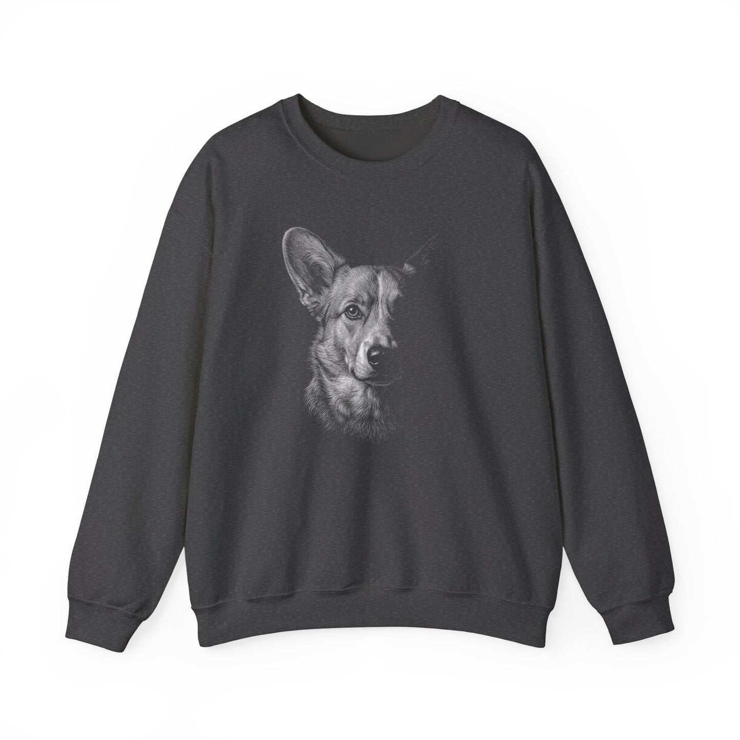 Cardigan Welsh Corgi Portrait Crewneck Sweatshirt