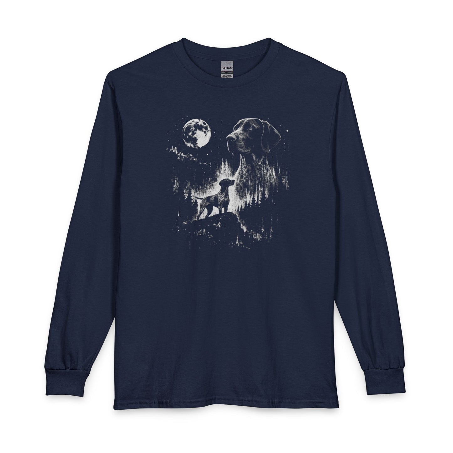 German Shorthaired Pointer Moon Long Sleeve