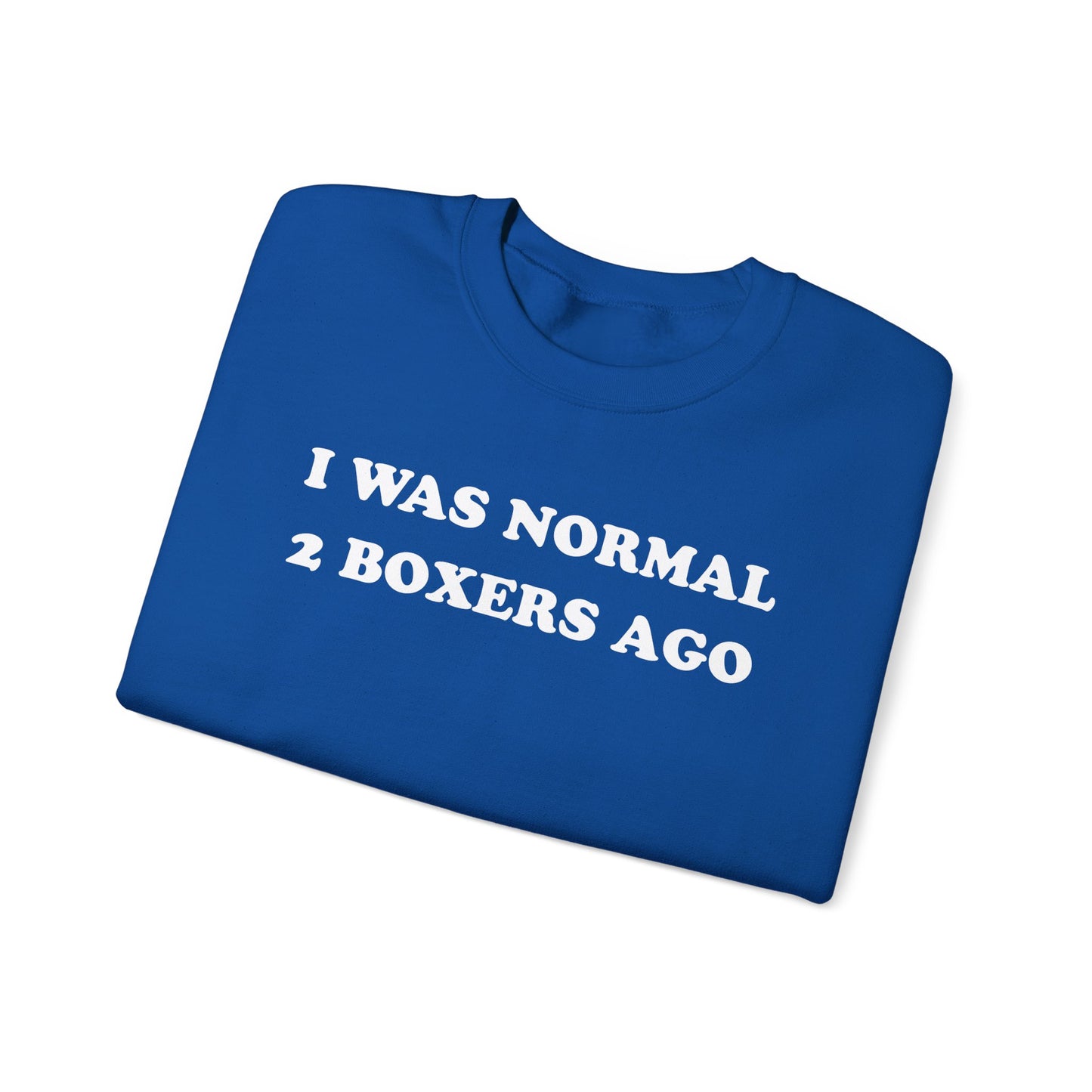 2 Boxers Crewneck Sweatshirt