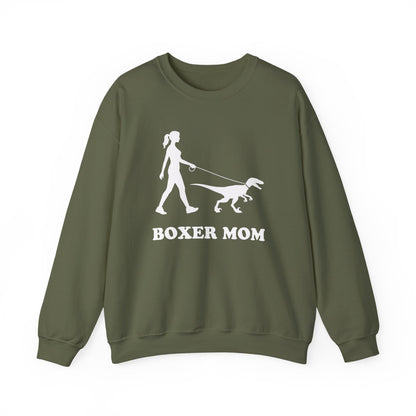 Boxer Mom Crewneck Sweatshirt