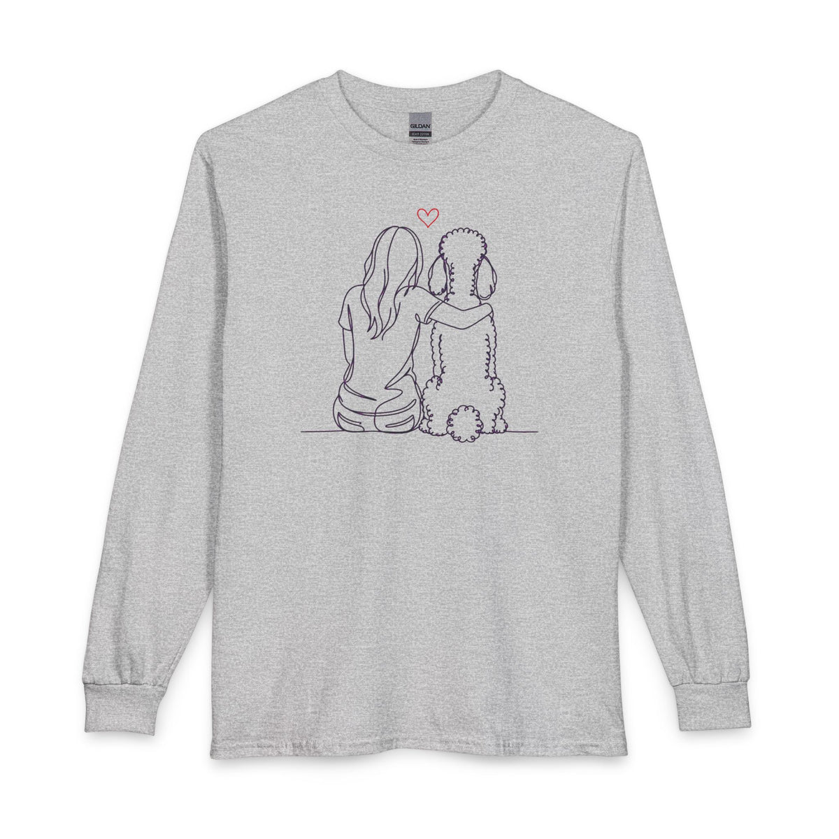 Standard Poodle Hug Long Sleeve