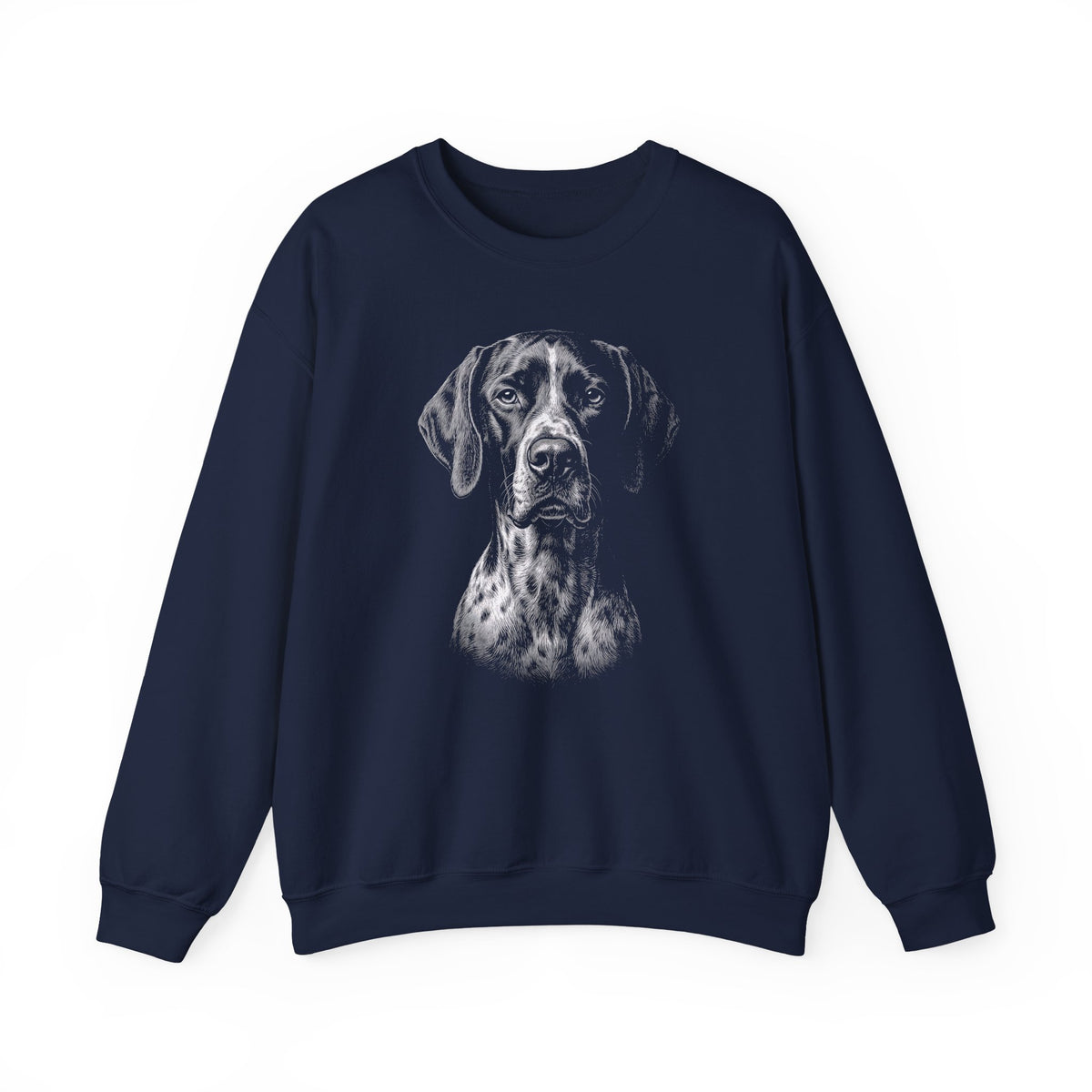 English Pointer Engraved Crewneck Sweatshirt