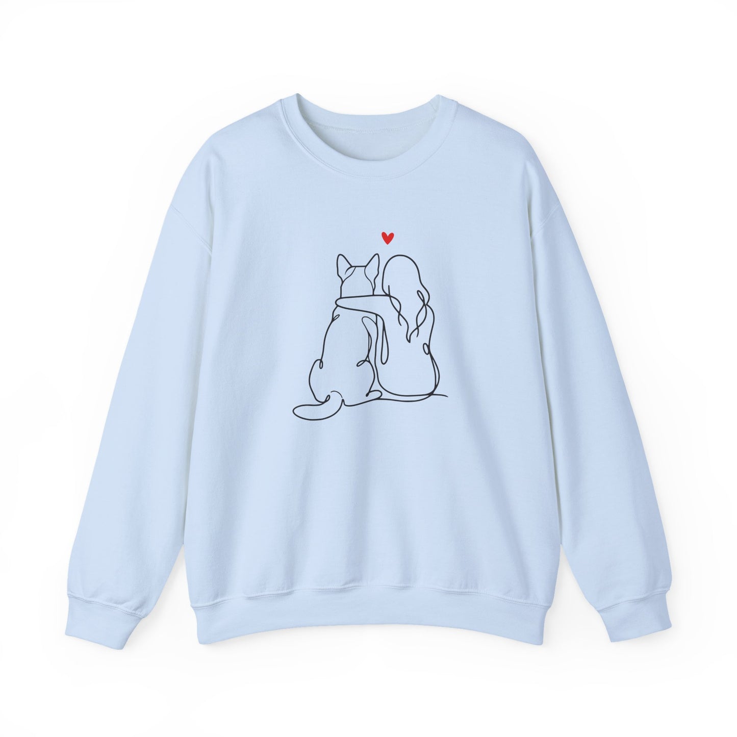 Blue Heeler Girl Crewneck Sweatshirt