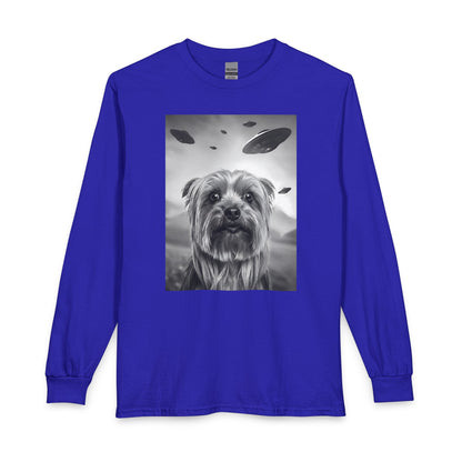 Yorkshire Terrier UFO Long Sleeve Royal