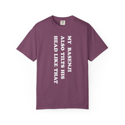 Basenji Tilts His Head Premium Tee