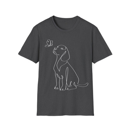 Cute Labrador Line Art Tee