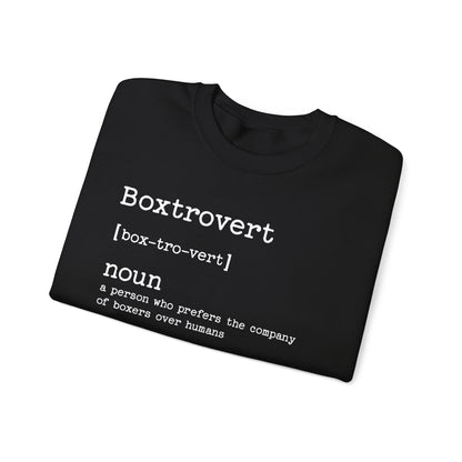 Boxer Boxtrovert Crewneck Sweatshirt