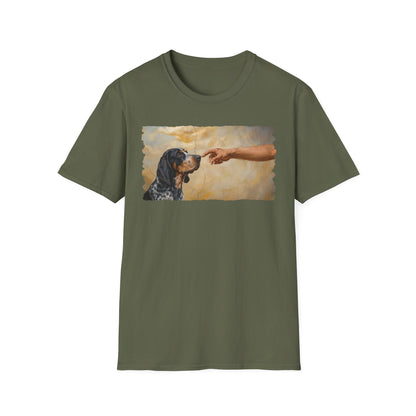 God Creates Bluetick Coonhound