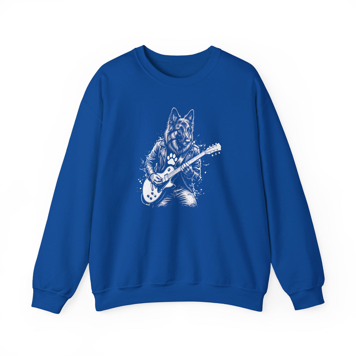 Belgian Tervuren Guitar Crewneck Sweatshirt