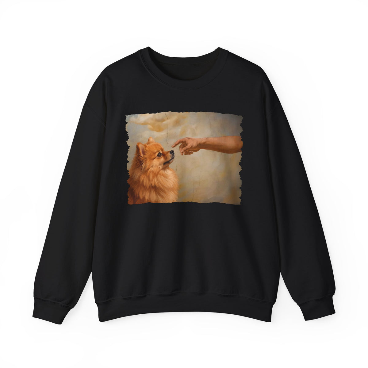 Pomeranian Creation Crewneck Sweatshirt