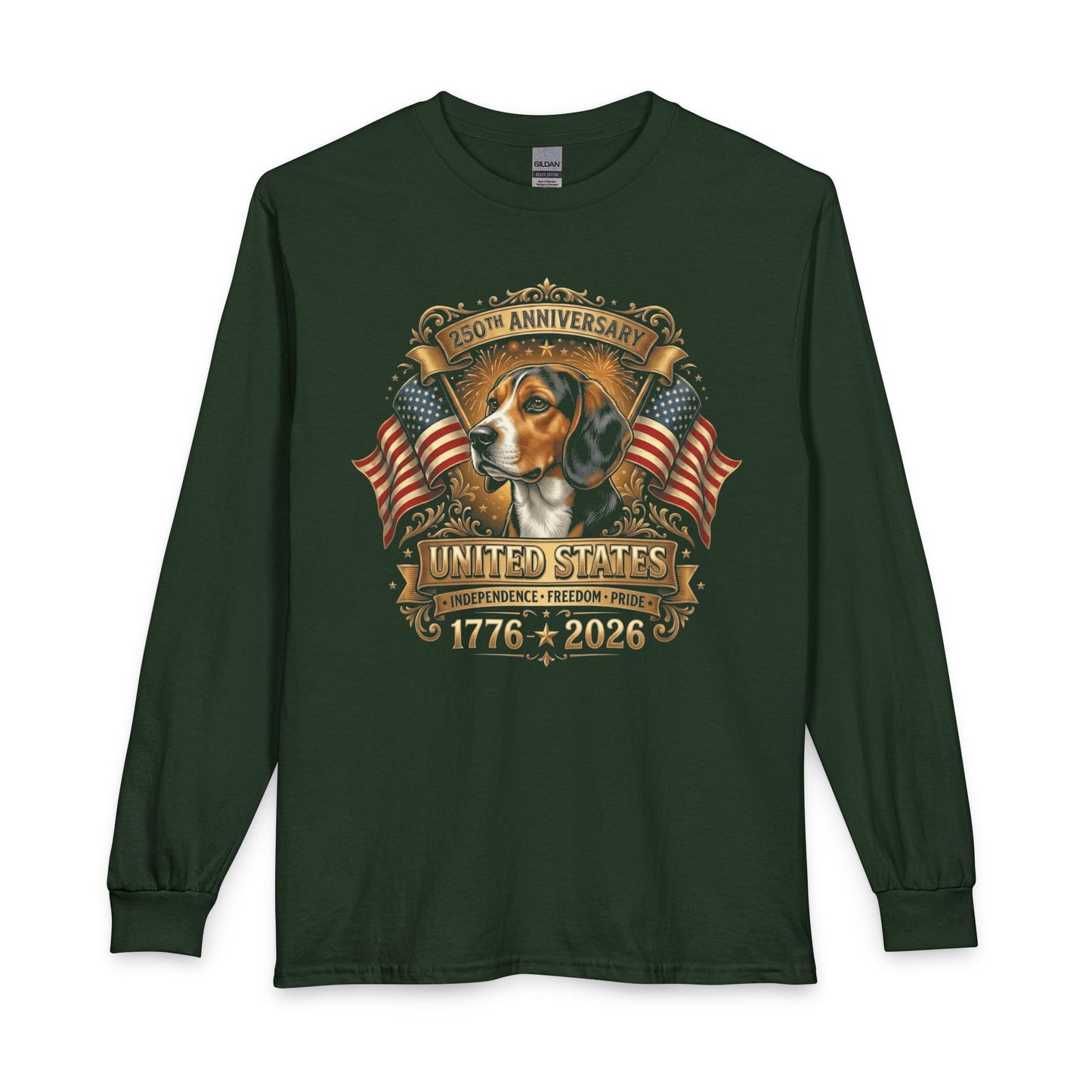 Beagle 250 Years USA Long Sleeve