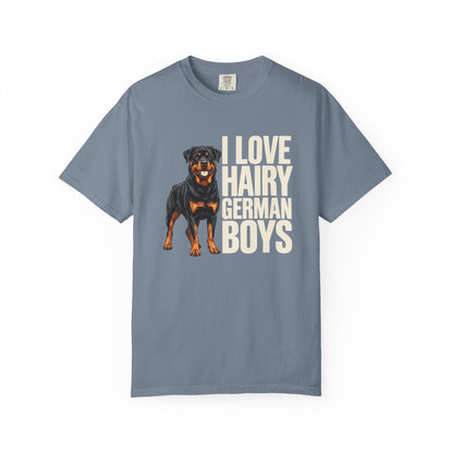 Rottweiler Hairy German Boys Premium Tee