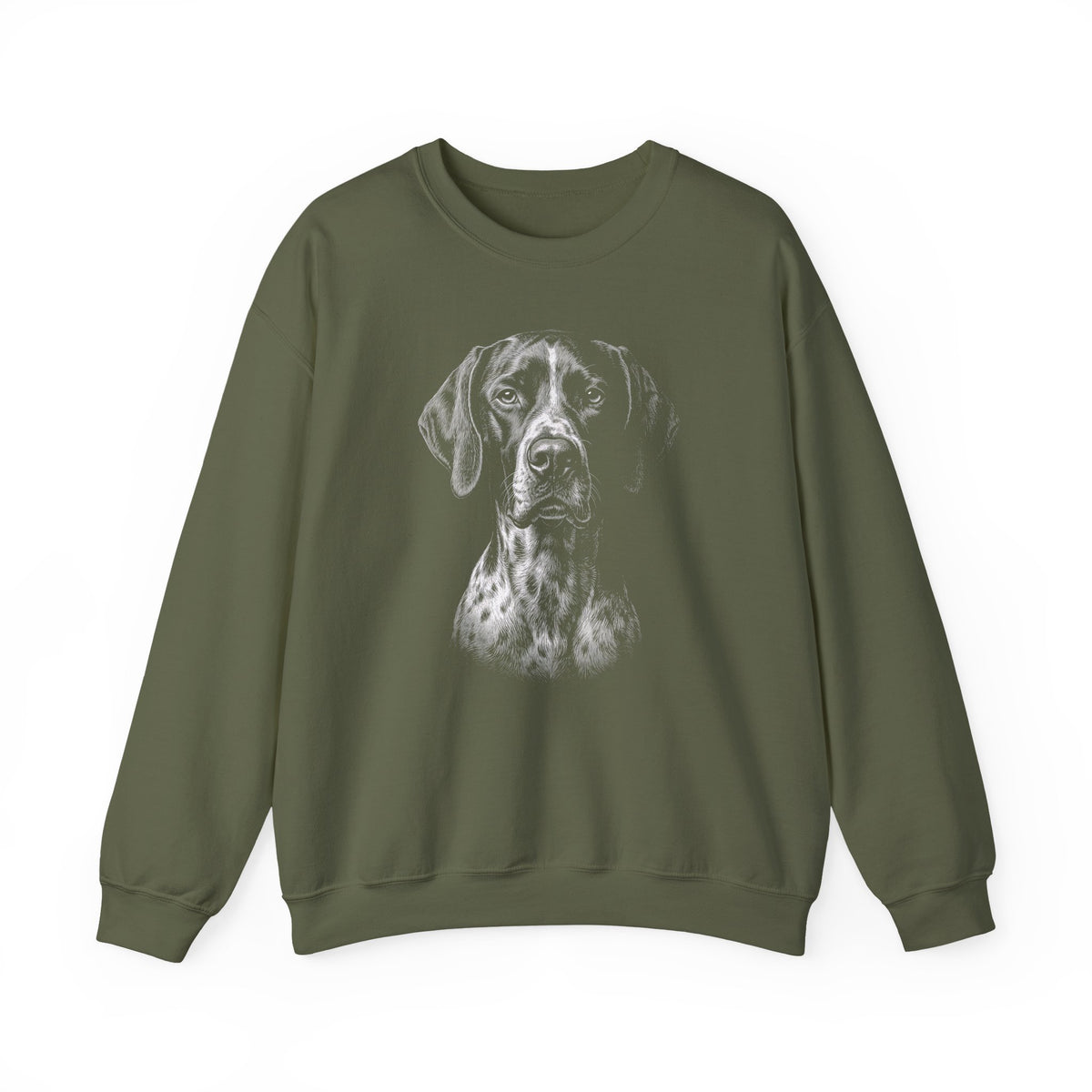 English Pointer Engraved Crewneck Sweatshirt