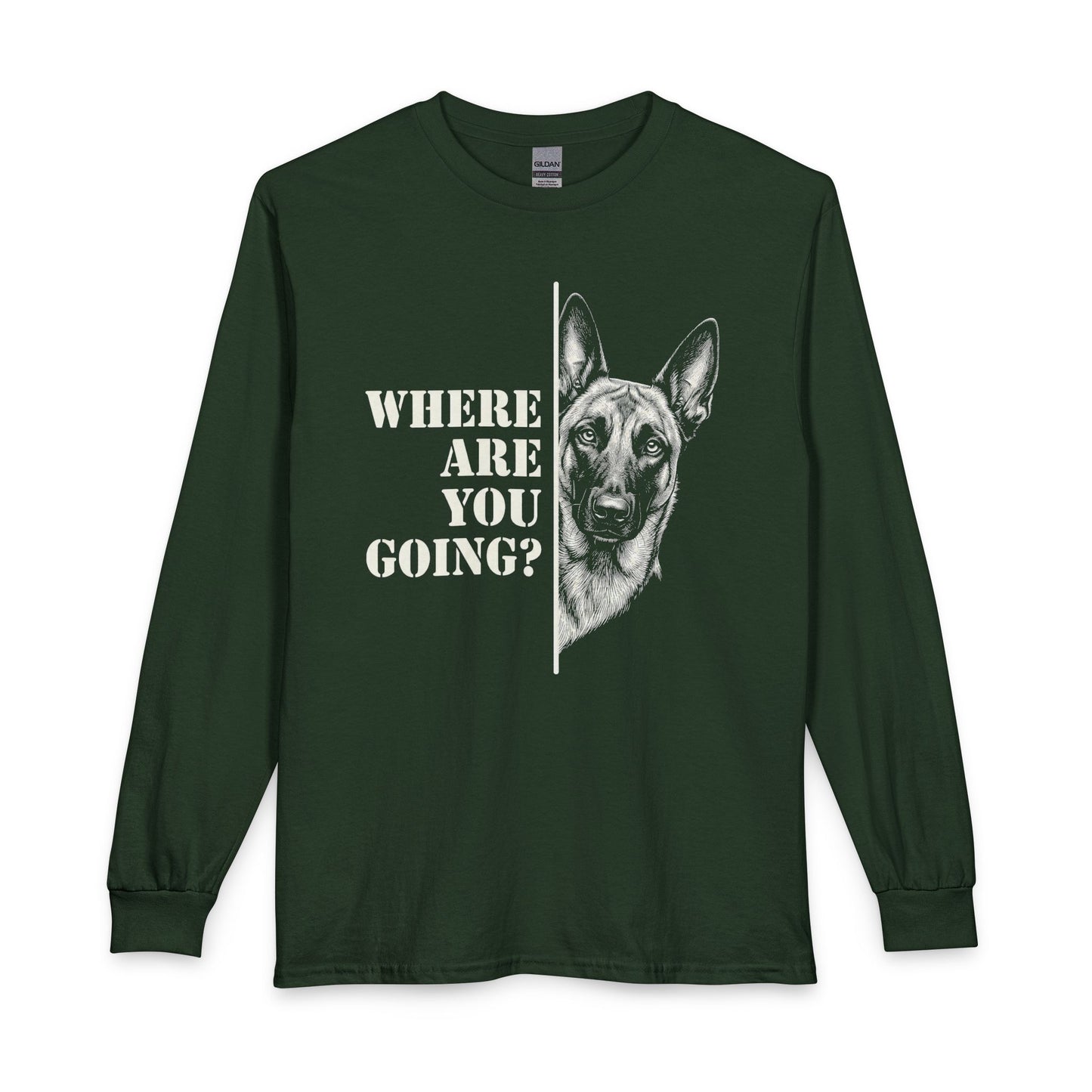 Belgian Mallinois Following Long Sleeve