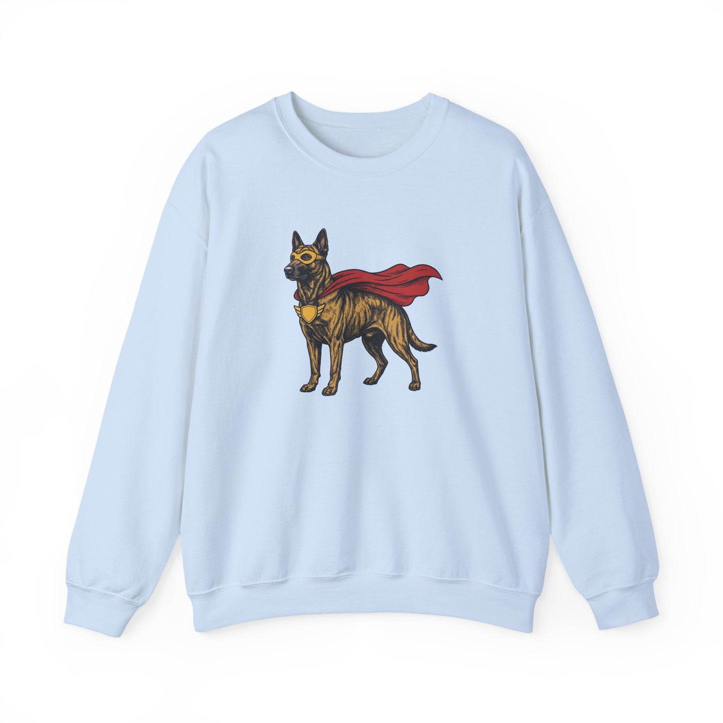 Dutch Shepherd Superhero Crewneck Sweatshirt