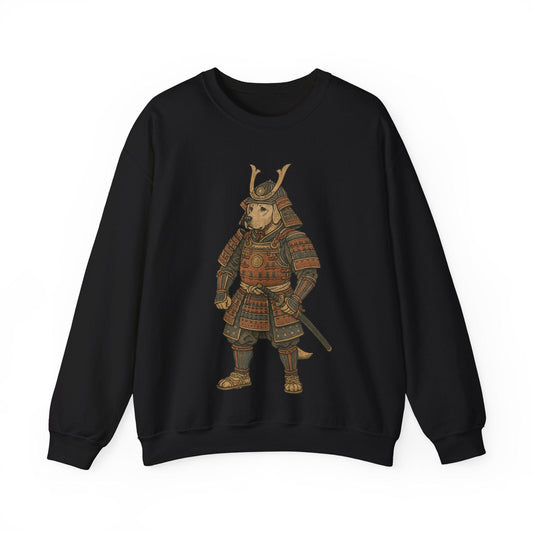Labrador Samurai Crewneck Sweatshirt Black