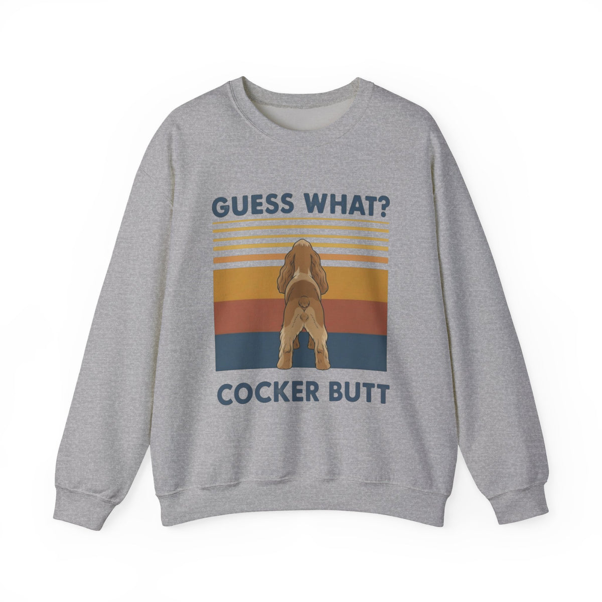 Cocker Spaniel Butt Crewneck Sweatshirt
