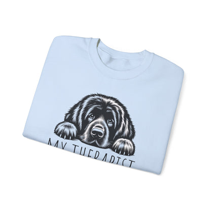 Newfoundland My Therapist Crewneck Sweatshirt