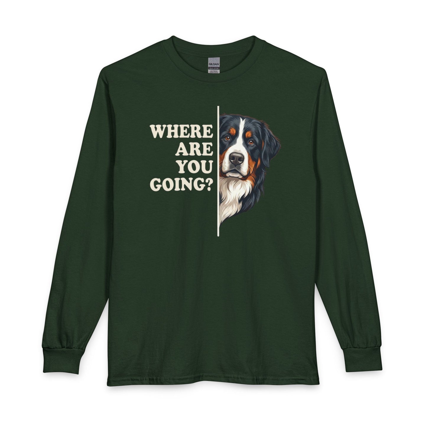 Bernese Mountain Dog Alert Long Sleeve