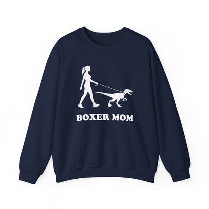 Boxer Mom Crewneck Sweatshirt