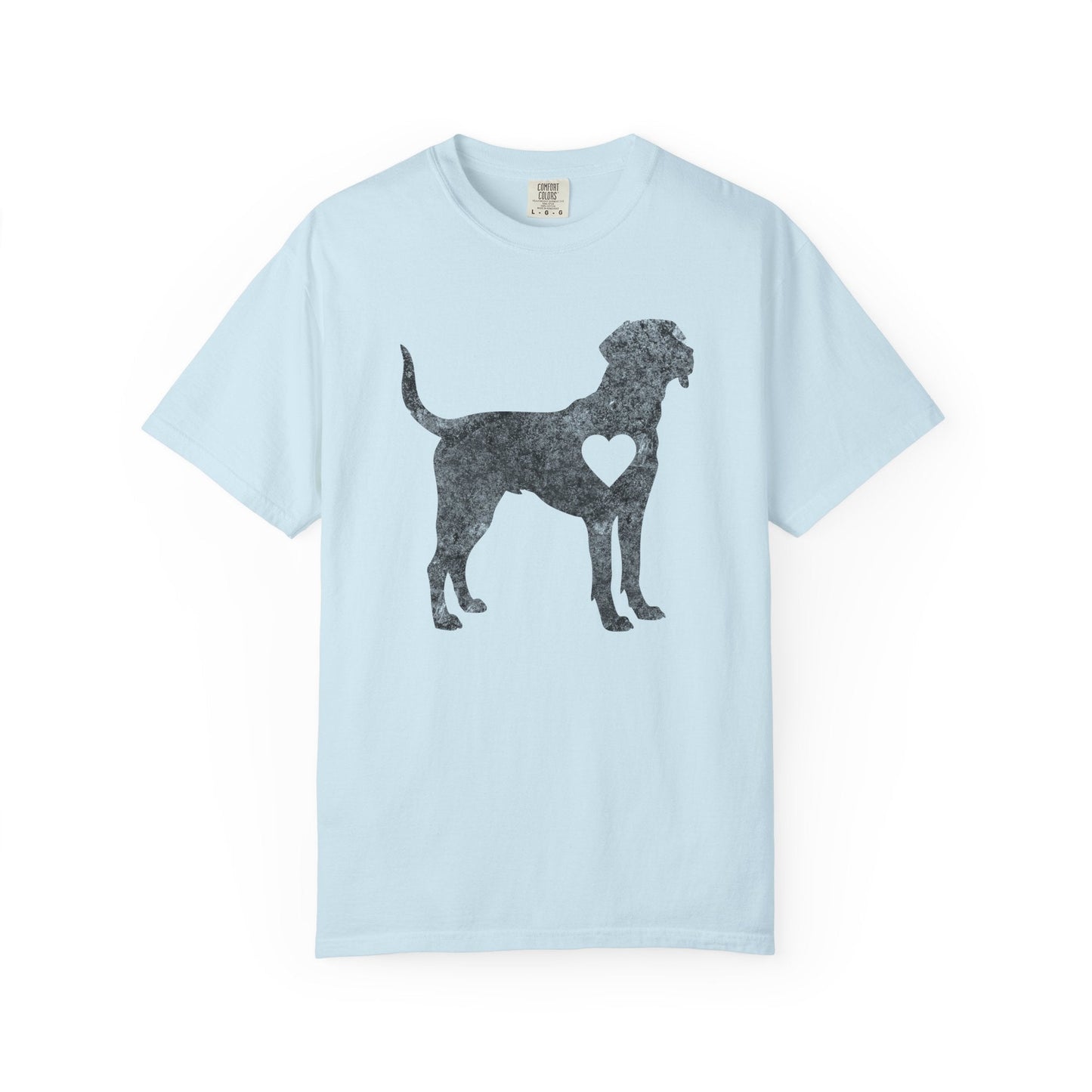 Labrador Love - Comfort Colors Shirt Chambray