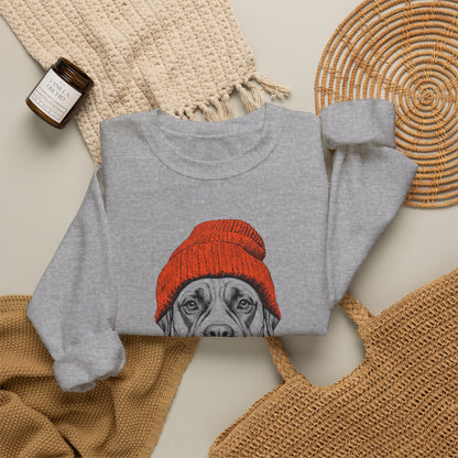 Boxer Beanie Crewneck Sweatshirt