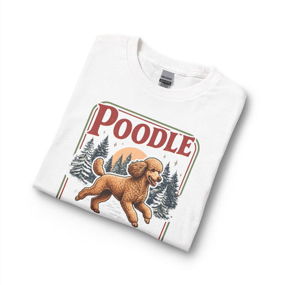 Standard Poodle Zoomies Club Apricot Long Sleeve