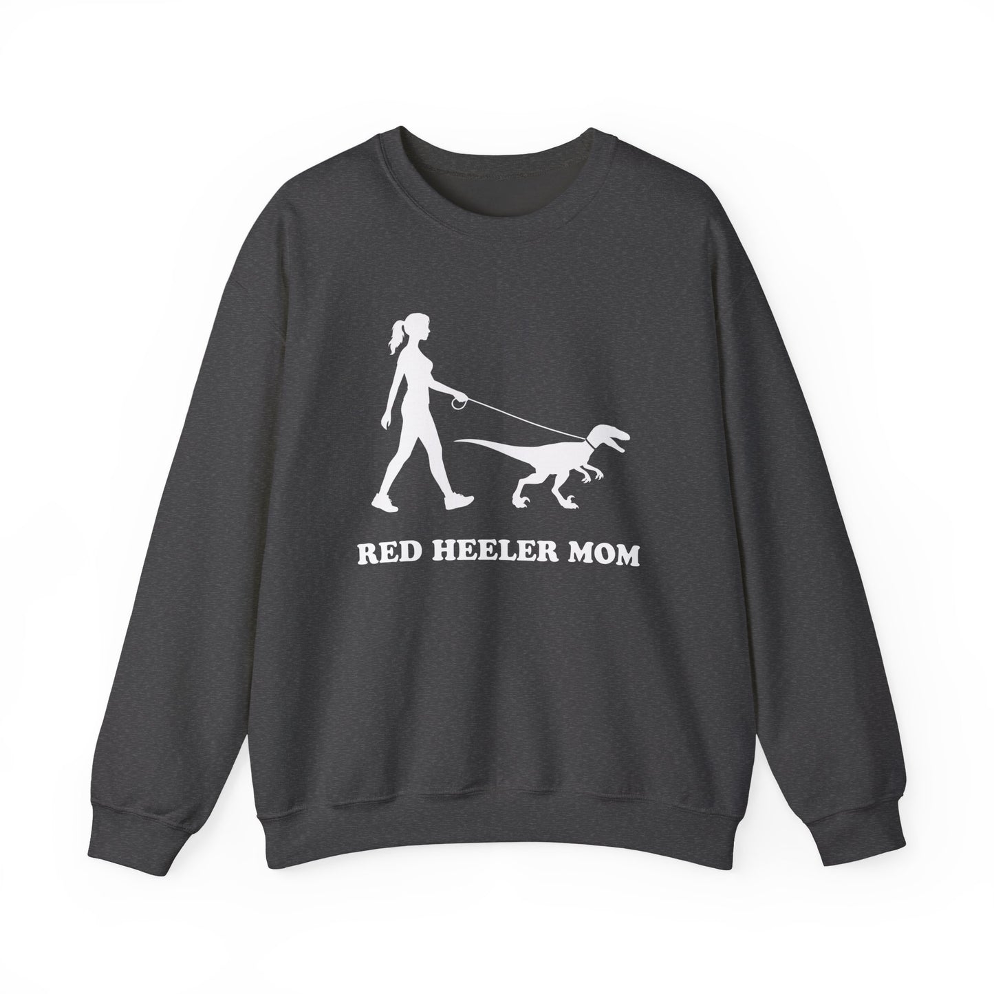 Red Heeler Mom Crewneck Sweatshirt
