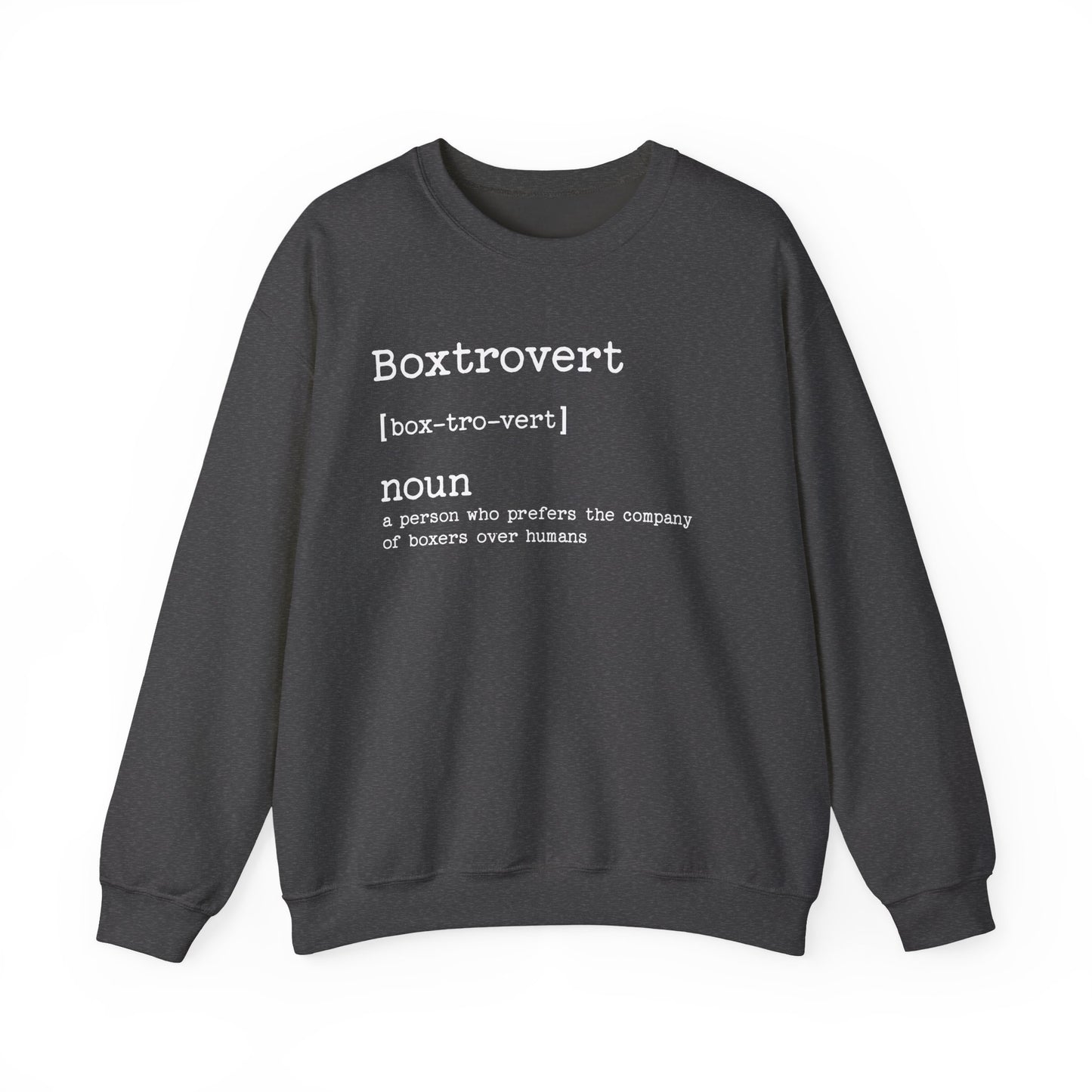 Boxer Boxtrovert Crewneck Sweatshirt
