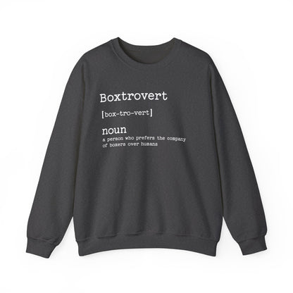 Boxer Boxtrovert Crewneck Sweatshirt