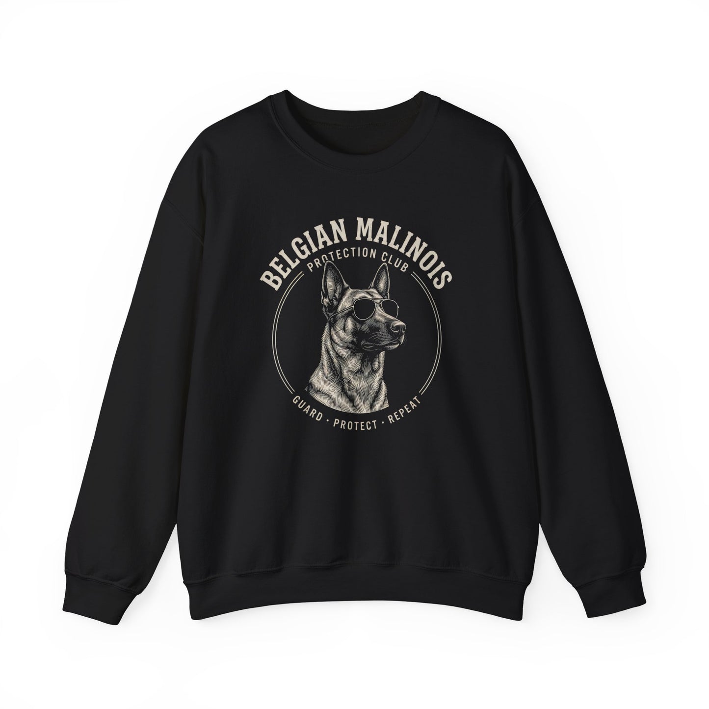 Belgian Malinois Protection Club Crewneck Sweatshirt