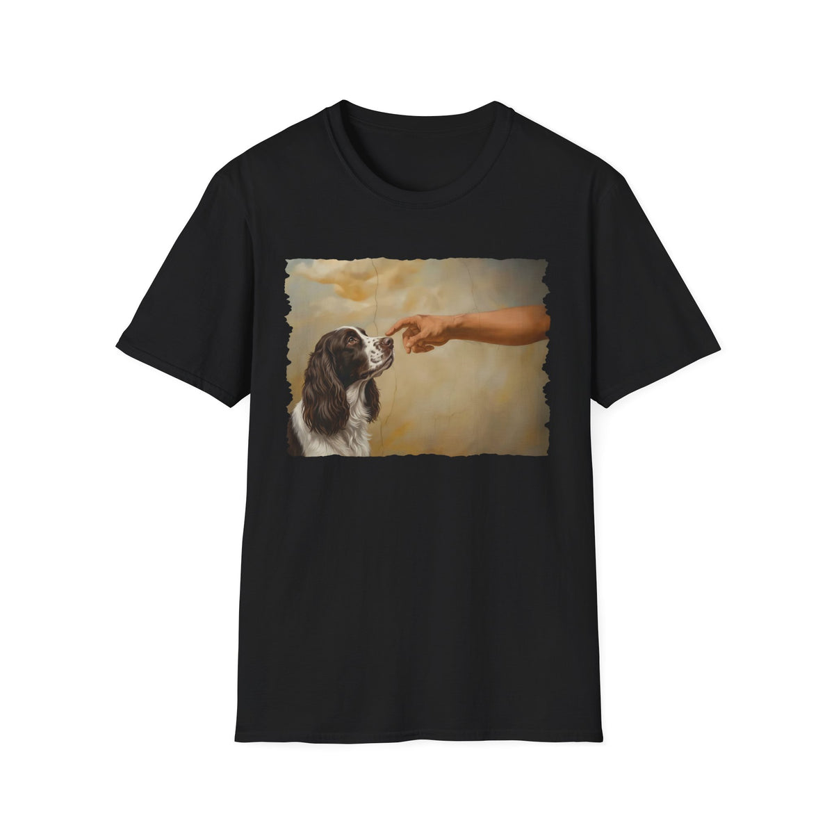God Creates Springer Spaniel