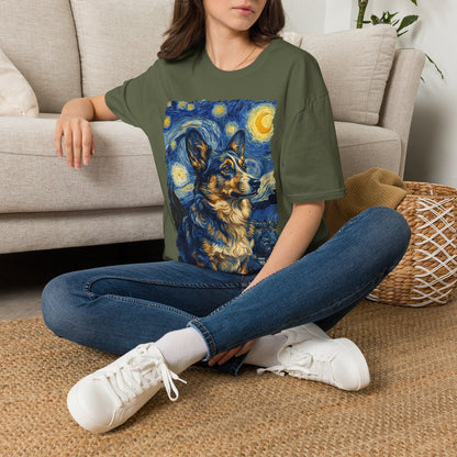 Cardigan Welsh Corgi Van Gogh