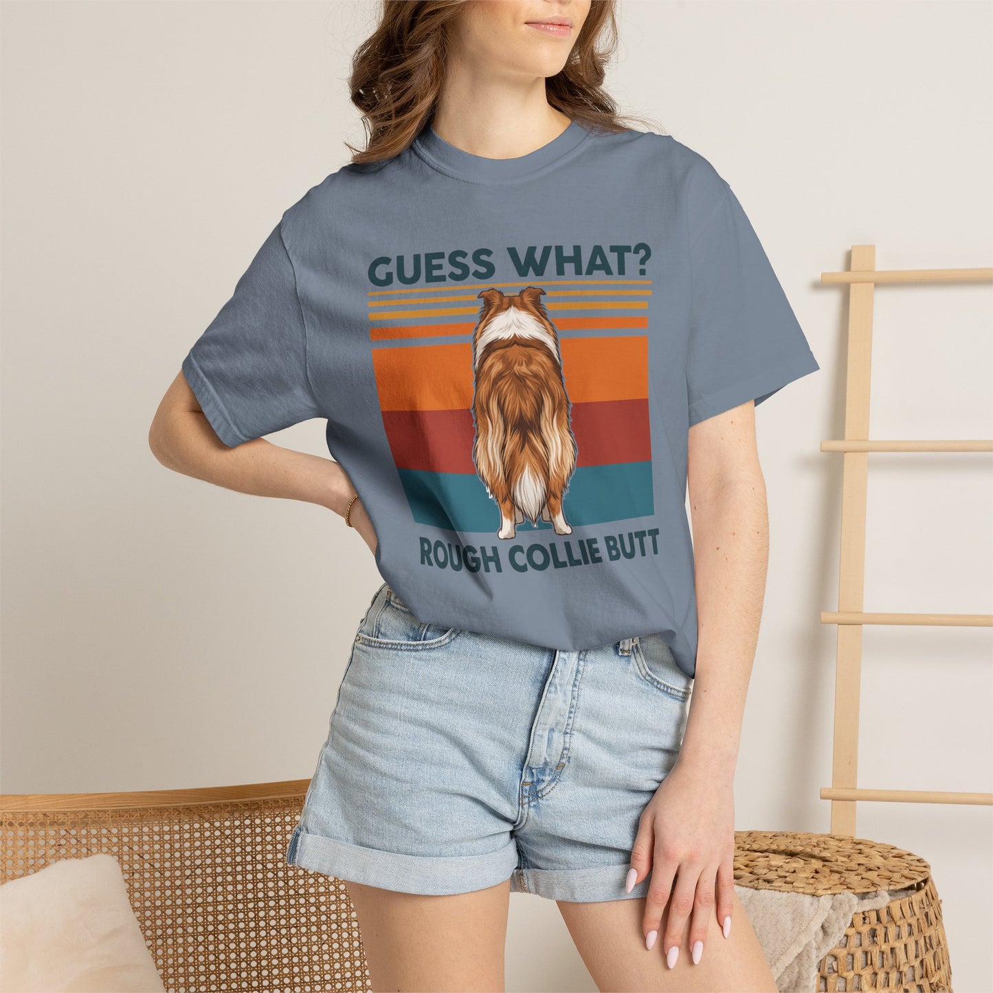 Rough Collie Butt Premium Tee