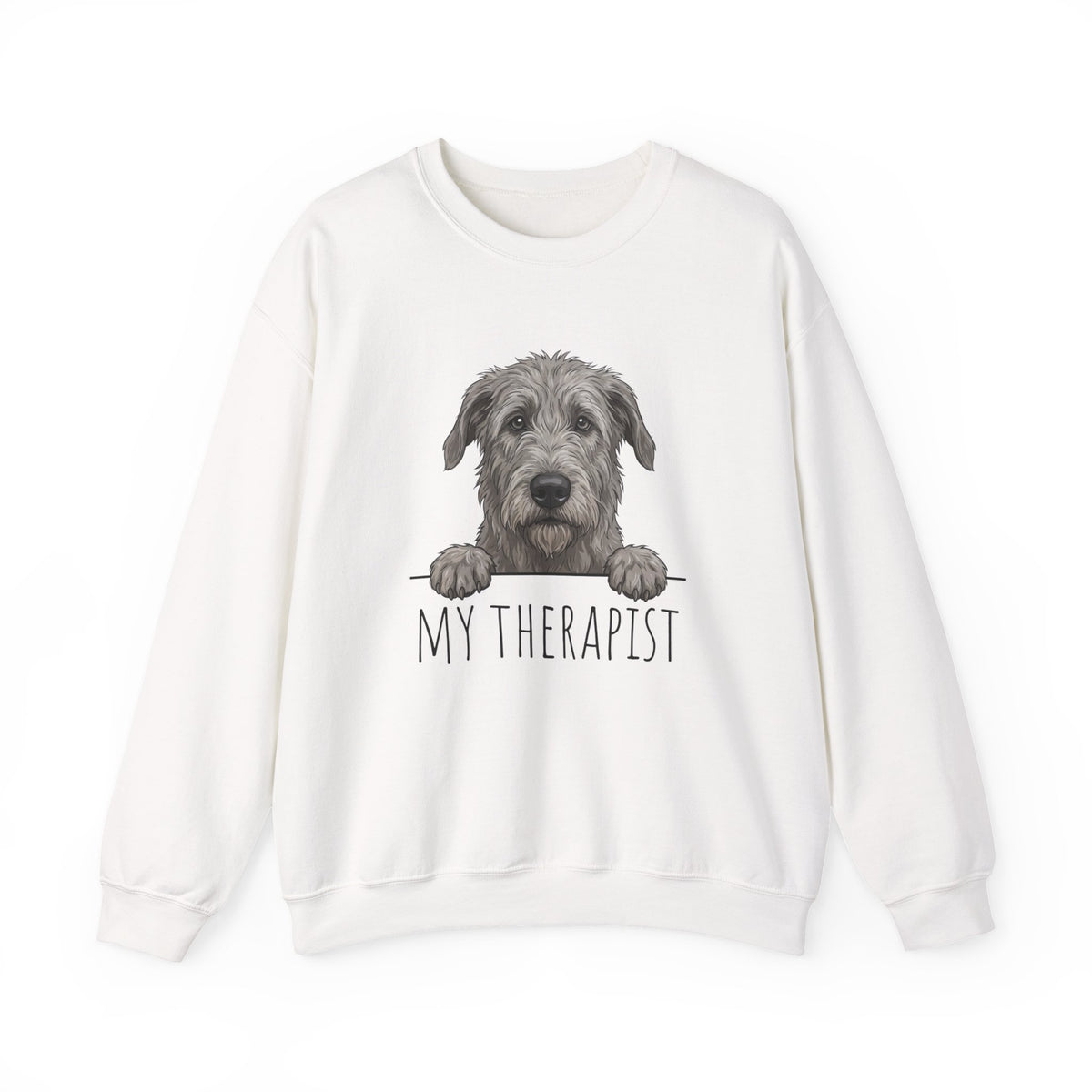 Irish Wolfhound Therapist Crewneck Sweatshirt