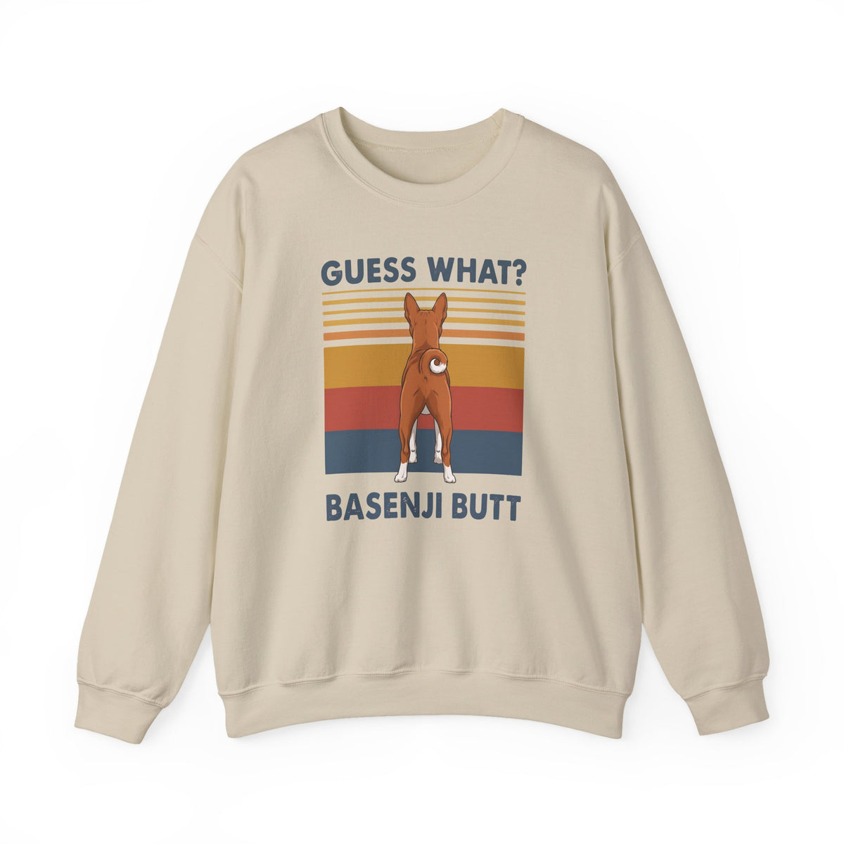 Basenji Guess What Crewneck Sweatshirt