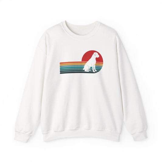 Boxer Retro Crewneck Sweatshirt