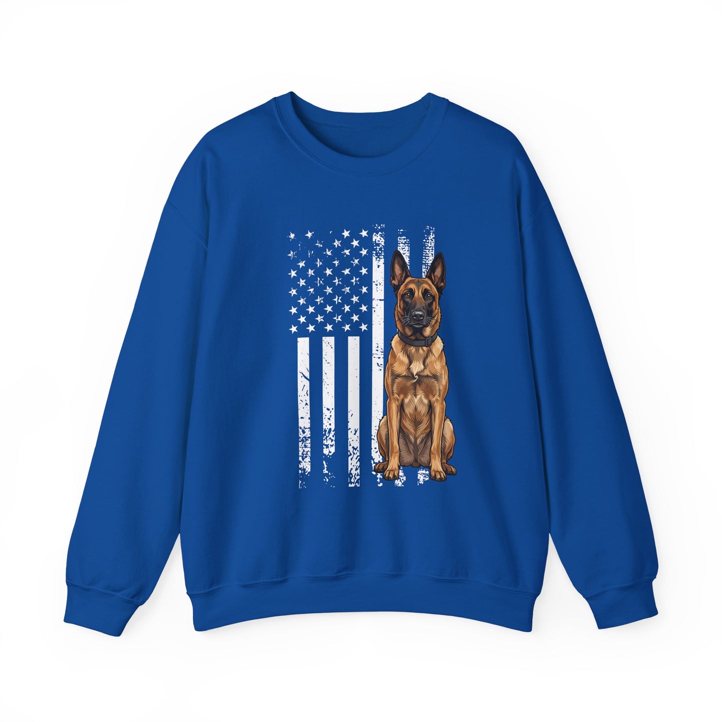 Belgian Malinois USA Crewneck Sweatshirt