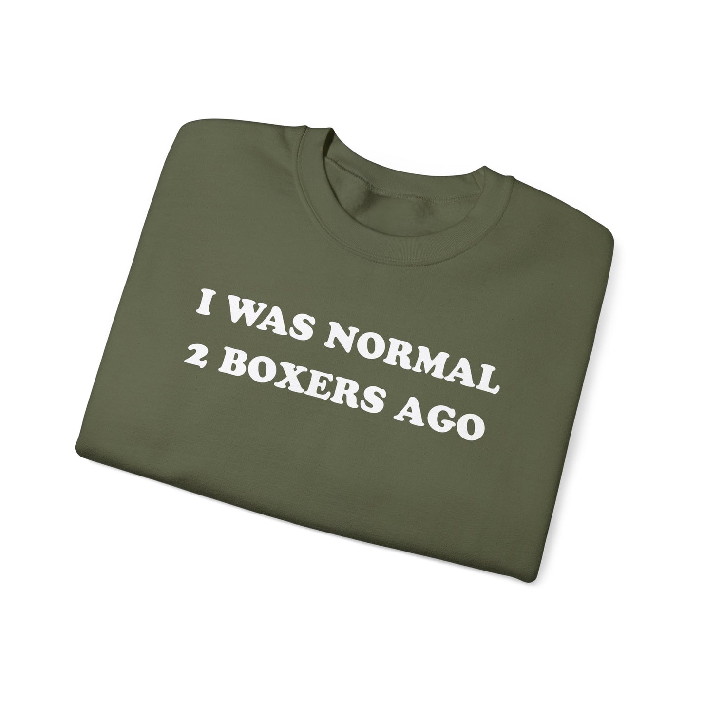 2 Boxers Crewneck Sweatshirt